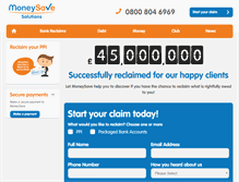 Tablet Screenshot of moneysavesolutions.com